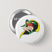 Robin Crouches Ronde Button 5,7 Cm (Voorkant /achterkant)