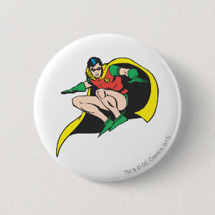 Robin Crouches Ronde Button 5,7 Cm