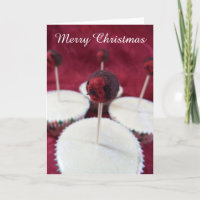 Robin Cupcakes Kerst Kaart