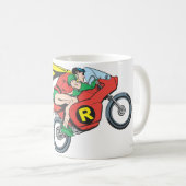 Robin & Cycle Koffiemok (Voorkant rechts)