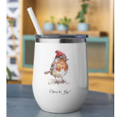 Robin de Noël classique, coutume