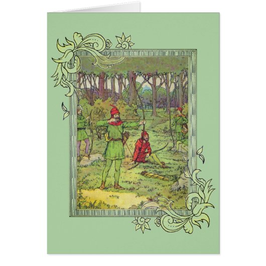 Robin Des Bois Dans La Forêt (Devant)