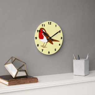 Robin Design Ronde Klok