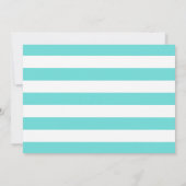 Robin Egg Blue Calligraphy Vrijgezellenfeest Kaart (Achterkant)