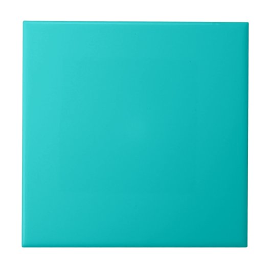 Robin Egg Blue Solid Color Tile Tegeltje (Voorkant)