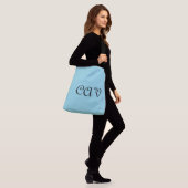 Robin Egg Crossbody Tas (Op model)