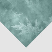 Robin Egg Green Leaf Tissuepapier (Detail)