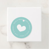 Robin Ei Blauwe Liefde Is Lief Bruiloft Bedankjes Labels (In situ)