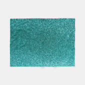 Robin Eiblue glitter Fleece Deken (Voorkant (Horizontaal))