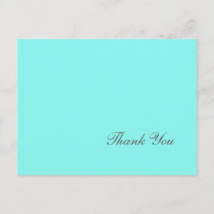 robin ' eicelblauwe turquoise aqua blue bruiloft briefkaart