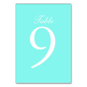 robin ' eicelblauwe turquoise aqua blue bruiloft kaart (Achterkant)