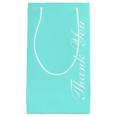 robin ' eicelblauwe turquoise aqua blue bruiloft klein cadeauzakje (Voorkant)