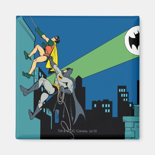 Robin en Batman klib Magneet (Voorkant)