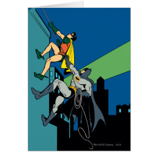 Robin Et Batman Grimpent