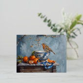 Robin - Folie Briefkaarten (Staand Voorkant)