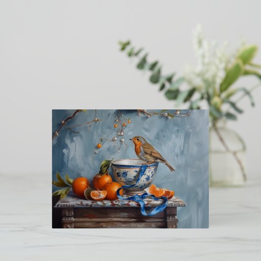 Robin - Folie Briefkaarten (Staand Voorkant)