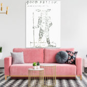 Robin Goodfellow Canvas Afdruk (Insitu (Woonkamer))