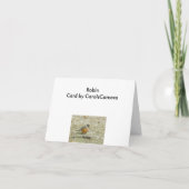 Robin Harbinger van Spring Kaart (Achterkant)