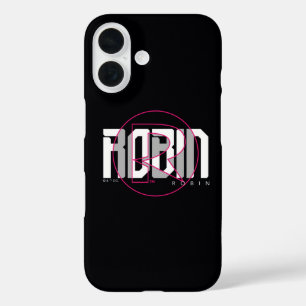 Robin Hi-Tech Naam Graphic iPhone 16 Hoesje