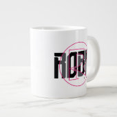 Robin Hi-Tech Naam Graphic Extra Grote Beker (Voorkant rechts)