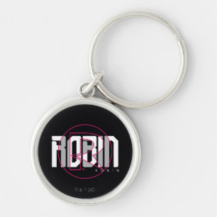Robin Hi-Tech Naam Graphic Sleutelhanger