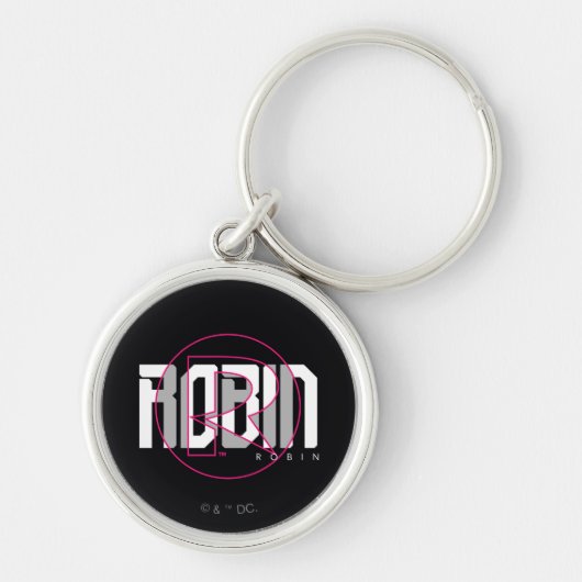 Robin Hi-Tech Naam Graphic Sleutelhanger (Voorkant)