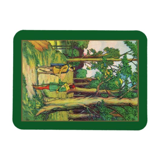 Robin Hood And Little John Magnet Magneet (Horizontaal)