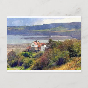 Robin Hood Bay, Yorkshire, Engeland Briefkaart