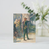 Robin Hood Briefkaart (Staand voorkant)