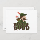 Robin Hood Briefkaart (Voorkant / Achterkant)