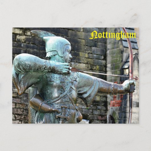 Robin Hood Briefkaart (Voorkant)