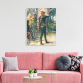 Robin Hood Canvas Afdruk (Insitu (Woonkamer))