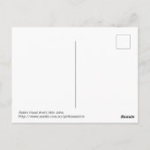 Robin Hood en Little John Briefkaart (Achterkant)