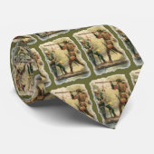 Robin Hood en Little John Stropdas (Opgerold)