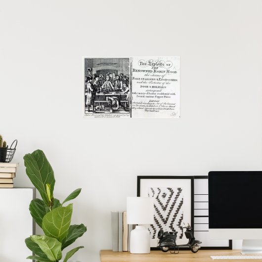 Robin Hood en zijn moeder Poster (Thuiskantoor)