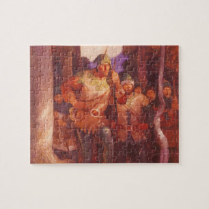 Robin Hood en Zijne Mannen van de NC Wyeth Legpuzzel