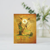 Robin Hood encourageant la carte postale (Debout devant)