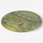 Robin Hood in de Borden van het bosboek Papieren Bordje (Gekanteld)