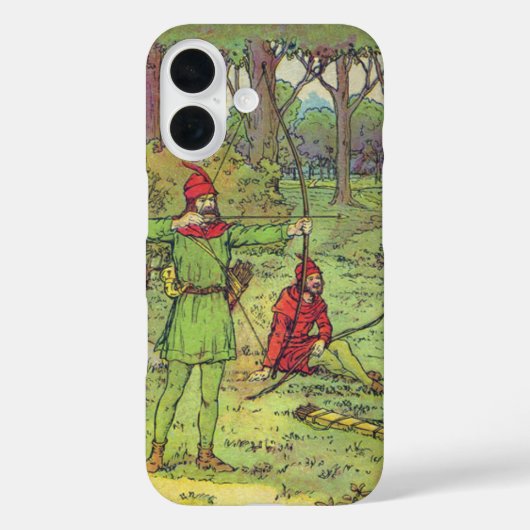 Robin Hood in het bos Case-Mate iPhone Case (Achterkant)