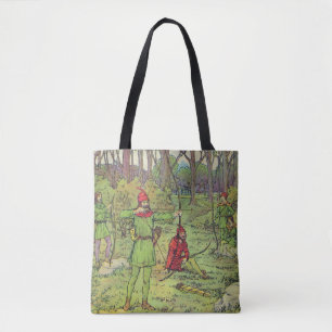 Robin Hood in het bos Draagtas