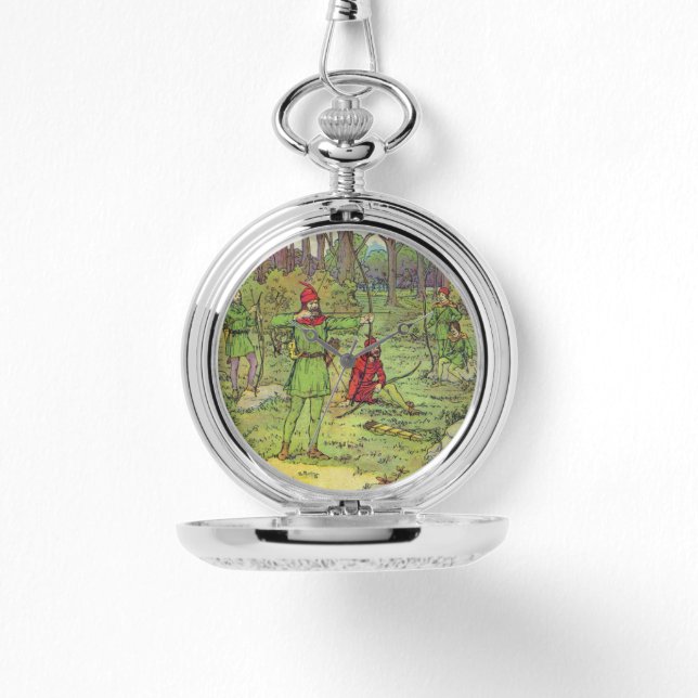 Robin Hood in het bos Horloge (Voorkant)