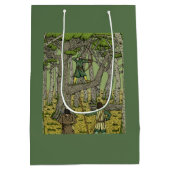 Robin Hood in Sherwood Forest Medium Cadeauzakje (Achterkant)