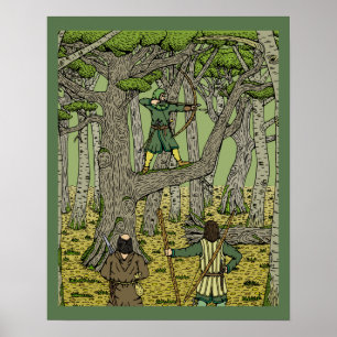 Robin Hood in Sherwood Forest Poster