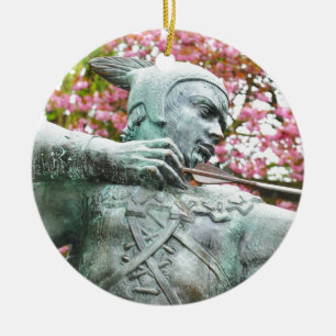 Robin Hood Keramisch Ornament
