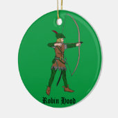  Robin Hood-kerstversieringen Keramisch Ornament (Links)