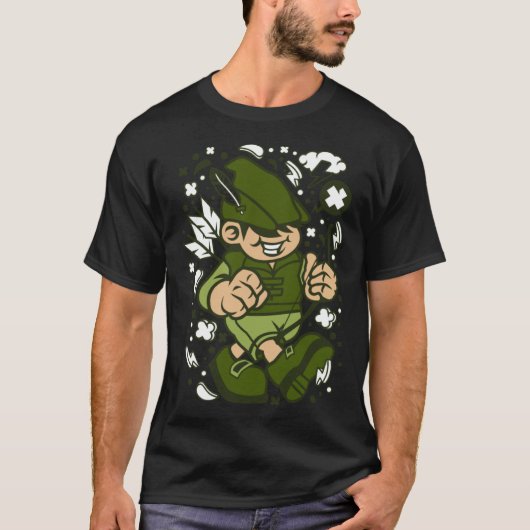 Robin Hood Kid T-shirt (Voorkant)