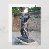 Robin Hood, Nottingham Briefkaart (Voorkant / Achterkant)