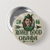 Robin Hood Obama Button (Voorkant /achterkant)