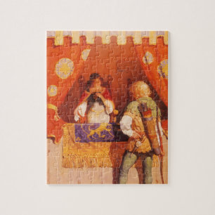 Robin Hood ontmoet Maid Marian door NC Wyeth Legpuzzel