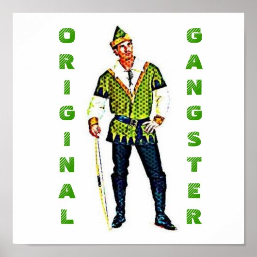 Robin Hood Original Gangster Poster (Voorkant)